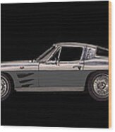 1963 Corvette Split Rear Window Wood Print