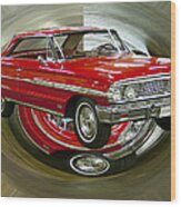 1964 Ford Galaxie Wood Print