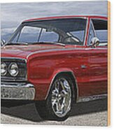 1966 Dodge Charger Wood Print