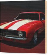 1969 Camaro Wood Print
