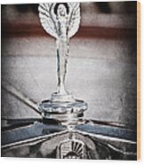 1928 Nash Coupe Hood Ornament #2 Wood Print