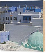 Asilah Meaning Authentic In Arabic Fortified Town On Northwest Tip Of Atlantic Coast Of Morocco #2 Wood Print