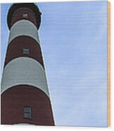 Assateague Lighthouse At Dawn #2 Wood Print