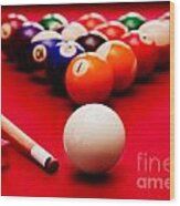 Billards Pool Game #2 Wood Print