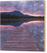 Daicey Pond Sunrise #2 Wood Print