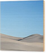 Desert Calm Wood Print