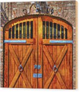 Doors Of Charleston #2 Wood Print