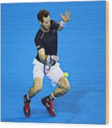 Great Britain V Argentina: Davis Cup Semi Final 2016 - Day One #2 Wood Print