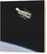 Hubble Space Telescope #2 Wood Print