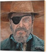 Jeff Bridges As U.s. Marshal Rooster Cogburn In True Grit  #1 Wood Print