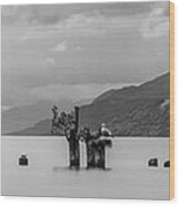 Loch Ness From Dores  #2 Wood Print