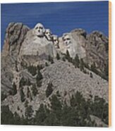 Mount Rushmore #2 Wood Print