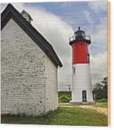 Nauset Lighthouse #2 Wood Print