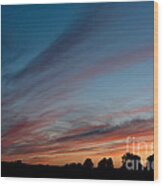 Painted Sky #2 Wood Print