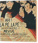 Reproduction Of A Poster Advertising Wood Print
