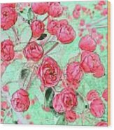 Pink Roses #4 Wood Print