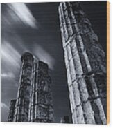 The Pillars Of Apollo's Temple #2 Wood Print