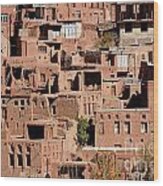 The Village Of Abyaneh In Iran #2 Wood Print