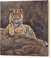Tiger #3 Wood Print