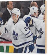 Toronto Maple Leafs V Ottawa Senators #2 Wood Print
