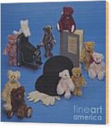 Toys From The Roosevelt Bear Company 1989 #2 Wood Print