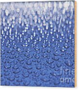 Water Drops #2 Wood Print