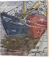 Wexford Fishing Boats #2 Wood Print
