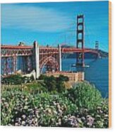 Golden Gate Bridge #21 Wood Print