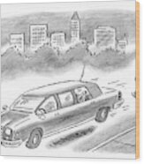 New Yorker December 11th, 2006 Wood Print