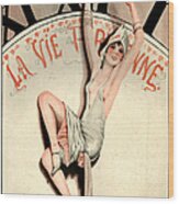 1920s France La Vie Parisienne Magazine #213 Wood Print