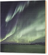 Aurora Borealis #6 Wood Print