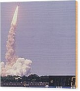 Space Shuttle Challenger  #23 Wood Print