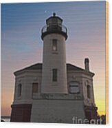 Coquille River Lighthouse #3 Wood Print