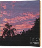 Florida Sunset #3 Wood Print