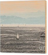 Lake Of Constance #4 Wood Print