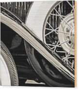 '31 Model A Wheels #31 Wood Print