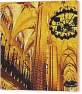 Barcelona Cathedral #4 Wood Print