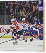 Florida Panthers V New York Islanders - #4 Wood Print