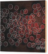 Red Blood Cells #48 Wood Print