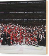 2015 Nhl Stanley Cup Final - Game Six #5 Wood Print