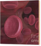 Red Blood Cells #9 Wood Print