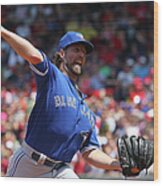 Toronto Blue Jays V Boston Red Sox #5 Wood Print