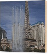 Eiffel Tower #7 Wood Print