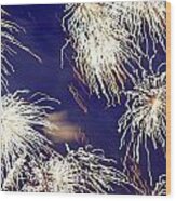 Fire Works On The Fourth Of July  #6 Wood Print