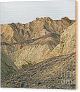 Golden Canyon Death Valley National Park #6 Wood Print
