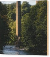 Pontcysyllte Aqueduct And Trevor Basin Wood Print