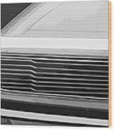 '68 Camaro Grill #68 Wood Print