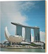 Marina Bay Sands #7 Wood Print