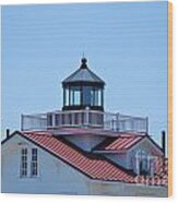 Roanoke Marsh Lighthouse #7 Wood Print