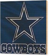 Dallas Cowboys Uniform Wood Print
